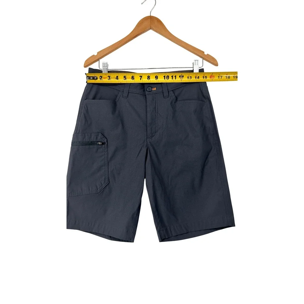 Eddie Bauer Mens Horizon Guide Shorts Gray Cargo Hiking Outdoor Size 30